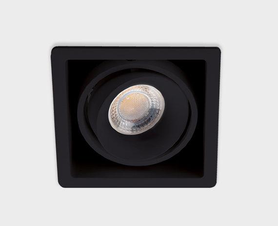 встраиваемый светильник italline de-311 black
