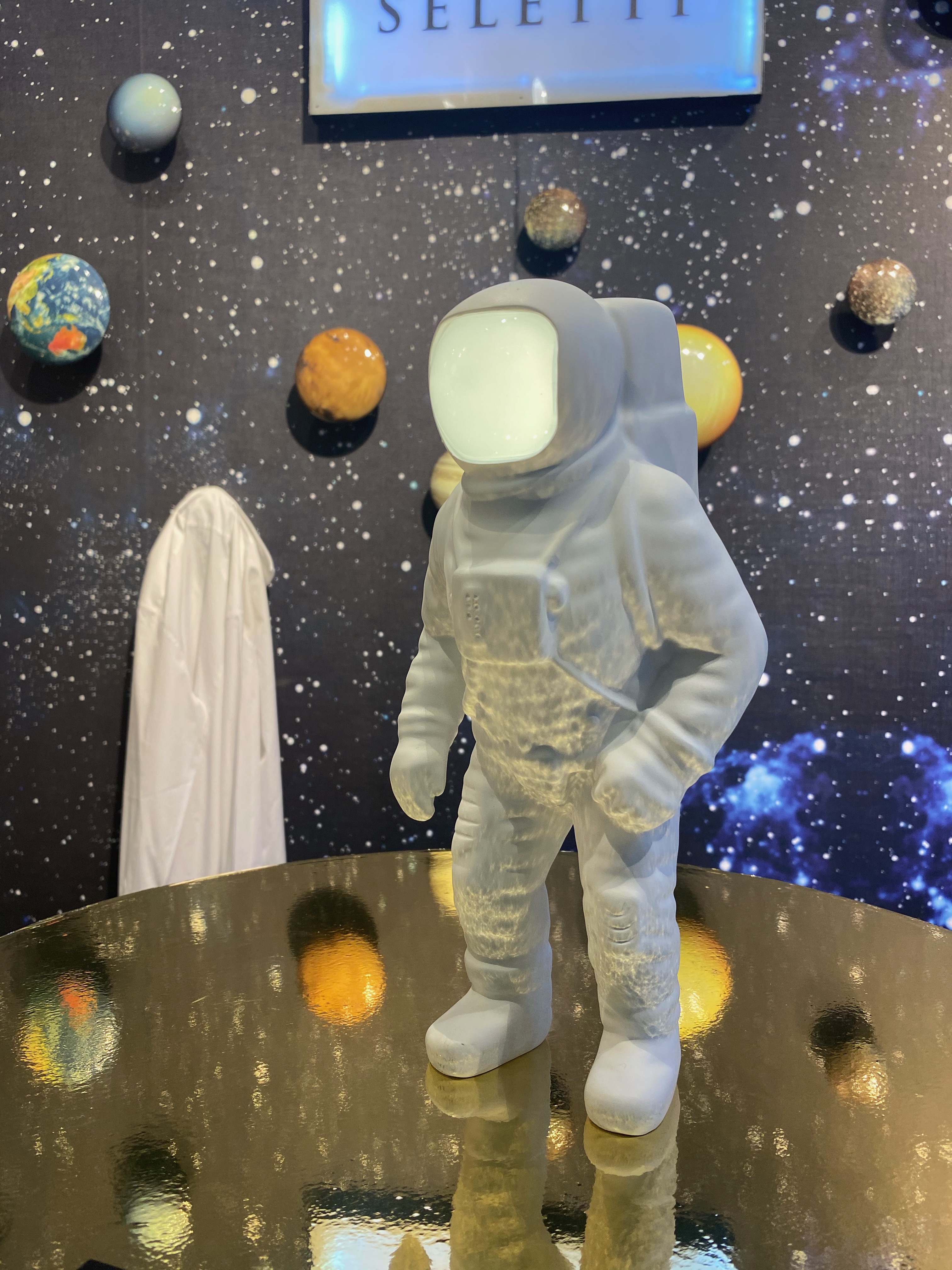 настольная лампа flashing starman diesel living with seletti seletti