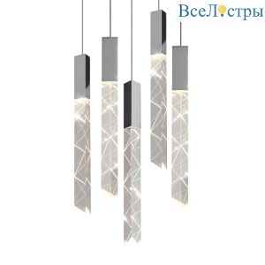 Подвесной светильник Delight Collection Trinity OM8201013-5 chrome