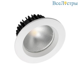 Встраиваемый светодиодный светильник Arlight LTD-105WH-Frost-9W Day White 110deg 021492