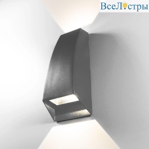 Уличный настенный светодиодный светильник Elektrostandard Forw 1016 Techno серый 4690389177729