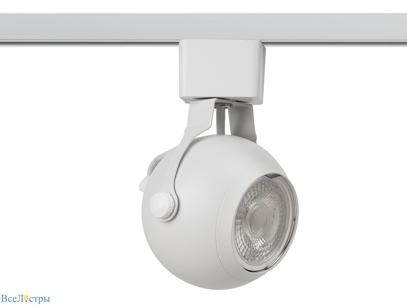 трековый светильник эра tr35-gu10 wh б0053295