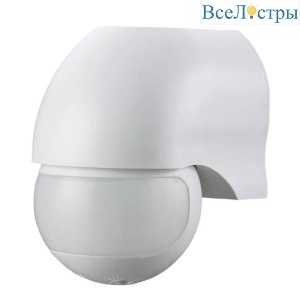 Датчик движения Uniel USN-16-180R-1200W-3LUX-12M-0,6-1,5m/s-WH 06568