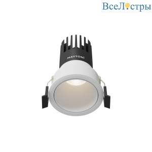 Встраиваемый светильник Maytoni Dip DL116-10W-4K-W