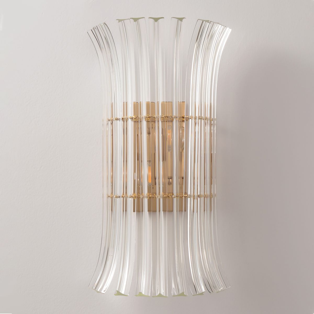 настенный светильник crystal lux cascada ap2 brass