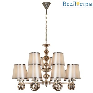Подвесная люстра iLamp Brooklyn P2401-8+4 Nickel
