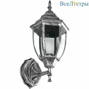 Уличный настенный светильник Reluce 00837-0.2-001SW BKSL