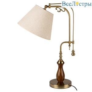 Настольная лампа Loft IT Elaine 10569T Dark wood
