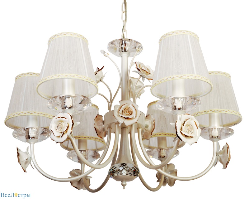 подвесная люстра abrasax 2031/6 (cream pearl)