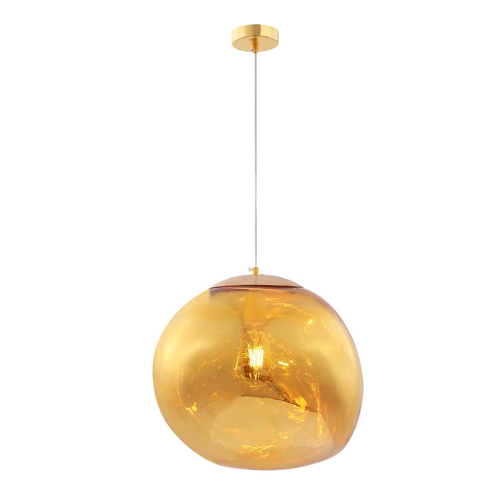 подвесной светильник crystal lux malaga sp1 d360 gold