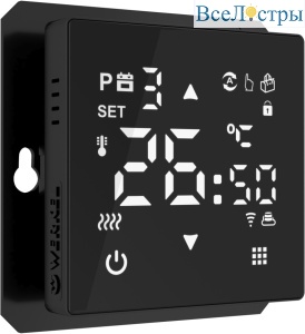 Сенсорный терморегулятор для теплого пола Werkel W1151208 4690389176944 a056754