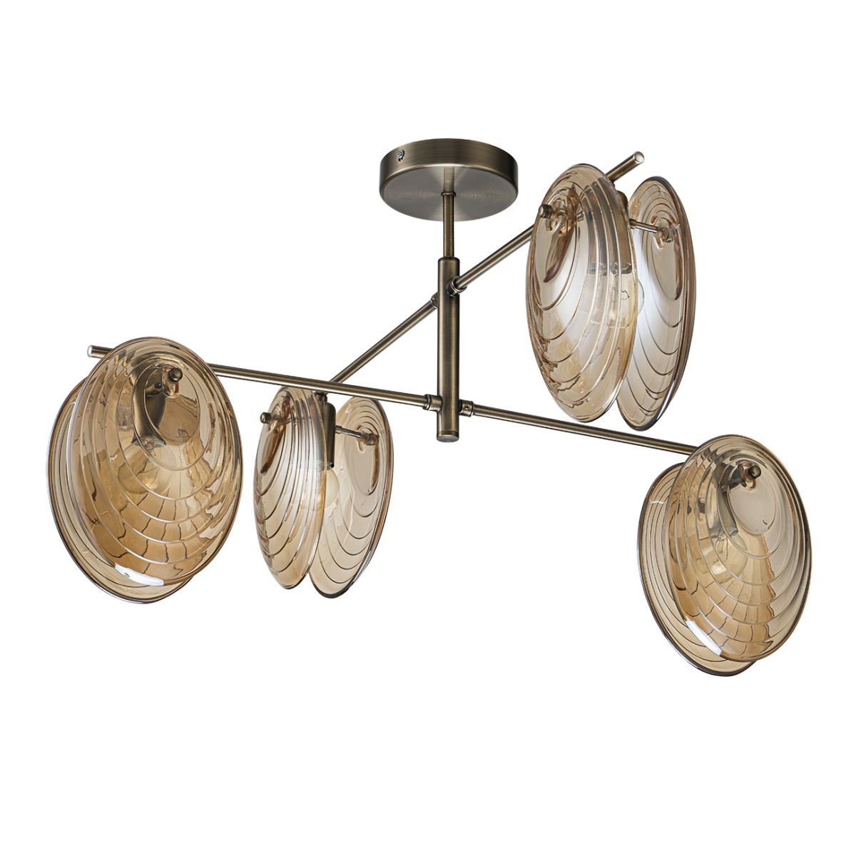 подвесной светильник escada castanet 2123/4p brass