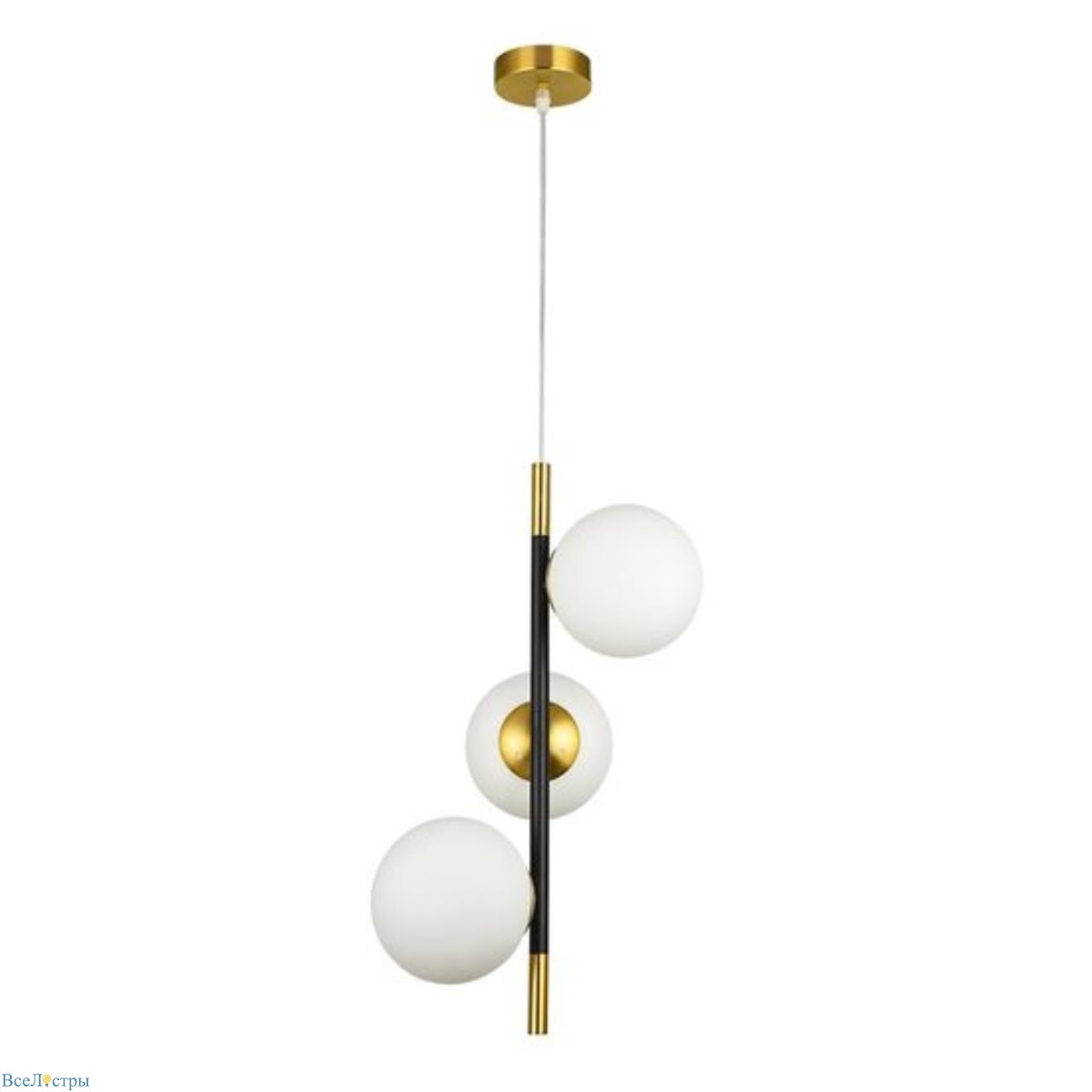 подвесная люстра arte lamp alcor a2224sp-3bk