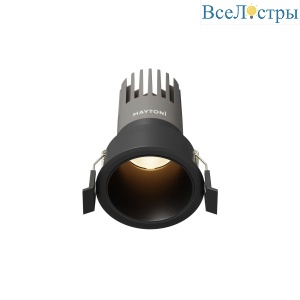 Встраиваемый светильник Maytoni Technical Dip DL116-10W-3K-B
