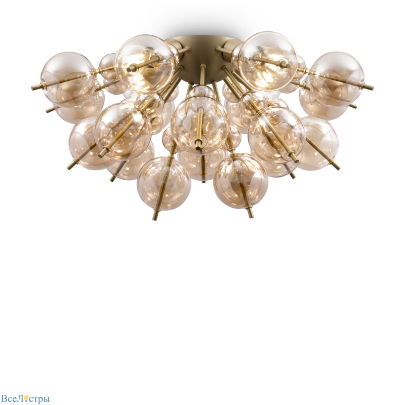 потолочный светильник maytoni bolla mod133cl-04bs