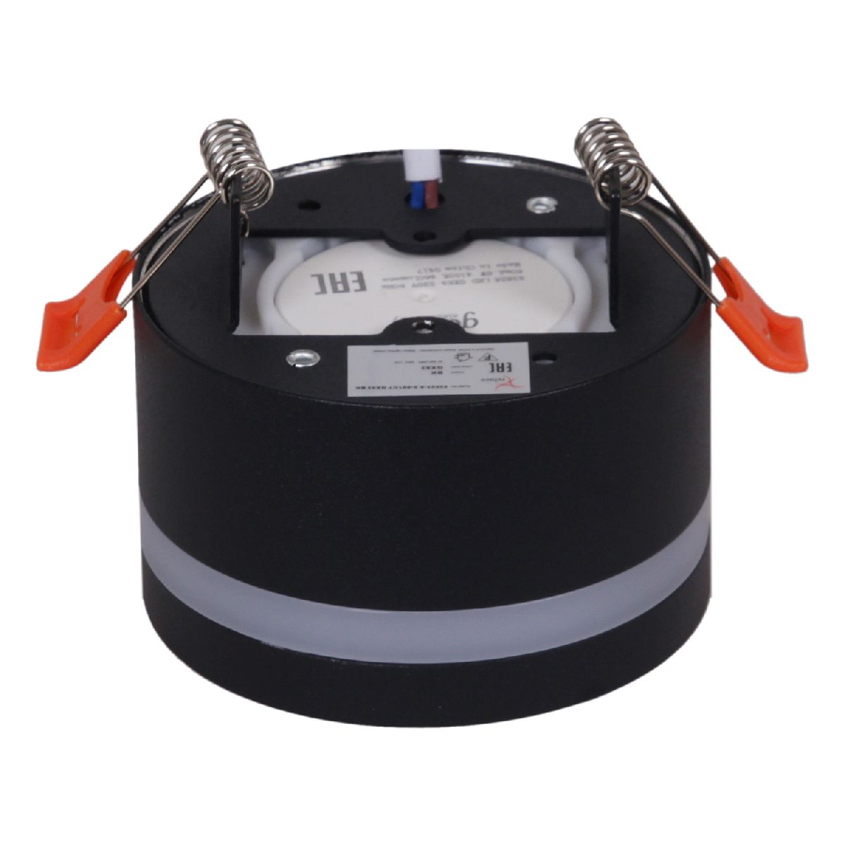 встраиваемый светильник reluce 53023-9.0-001ct gx53 bk