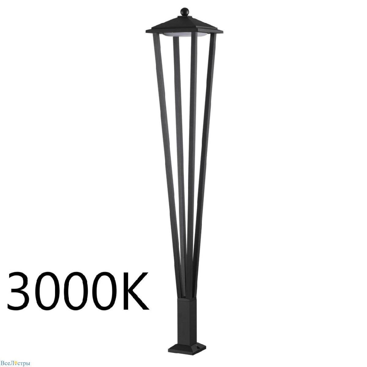 ландшафтный светильник odeon light nature bearitz 6655/12ga3