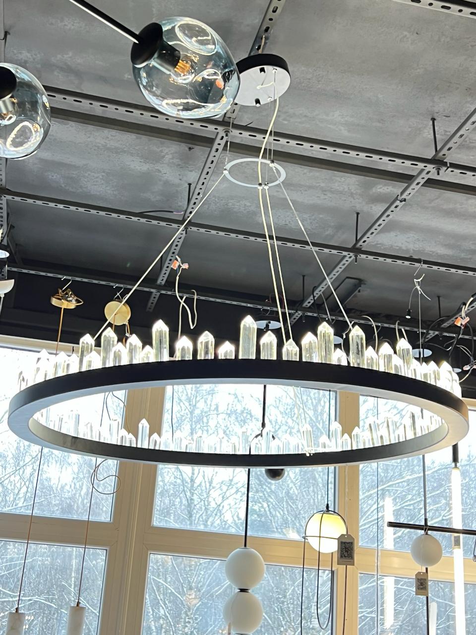 подвесная люстра imperium loft quartz 101946-26