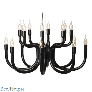 люстра karman snoob 20 black se610an int