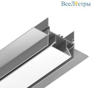 Встраиваемый профиль с рассеивателем Ambrella Illumination GP4000AL