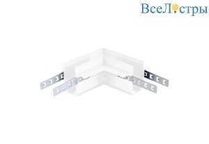 Соединитель угловой Crystal  Lux CLT 0.223 01 WH