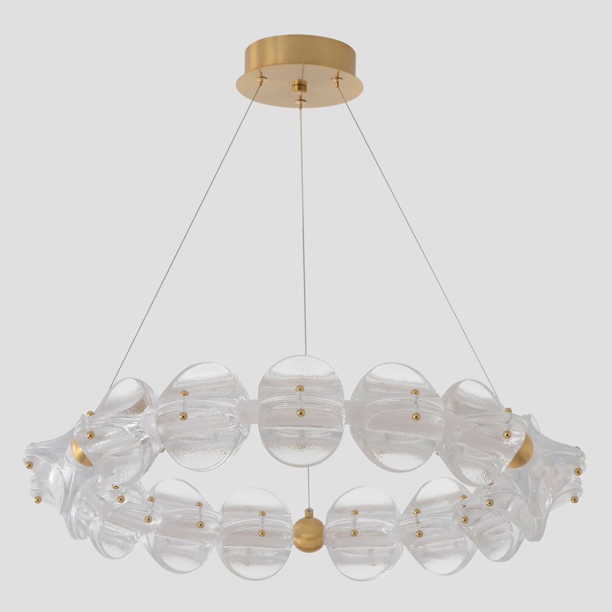 подвесная люстра crystal lux rich sp38w led
