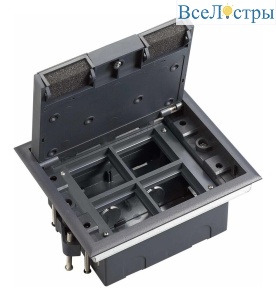Люк на 8 модулей IP40 для фальшпола с монтажной коробкой, тип MDK10 Systeme Elecrtic MultiDesk MDK10108