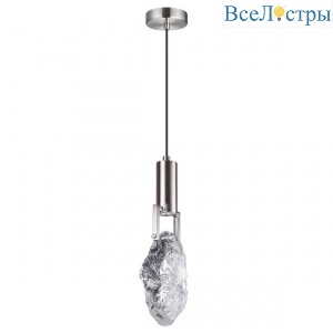 Подвесной светодиодный светильник Odeon Light Midcent Lia 6696/5L