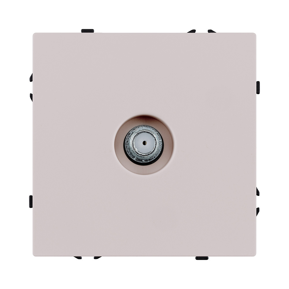 розетка tv, кашемир матовый kollinger eclipse ec-020cm
