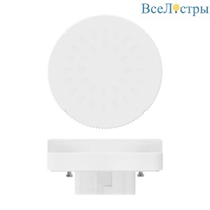 Лампа светодиодная (UL-00001670) Uniel GX53 6W 3000K матовая LED-GX53-6W/WW/GX53/FR PLZ01WH