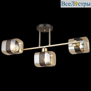 Потолочная люстра Reluce 04223-0.3-03 AB+BK