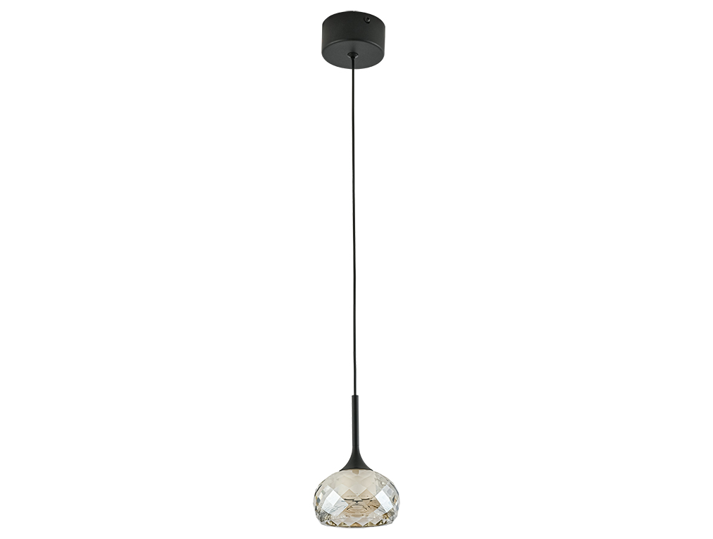 подвесной светильник newport 7241/s mat.black cognac м0071797