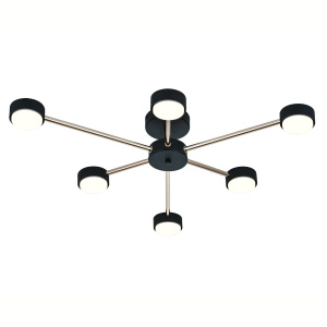 Потолочный светильник Escada Luminix 120008/6R Black/Gold ES0000094