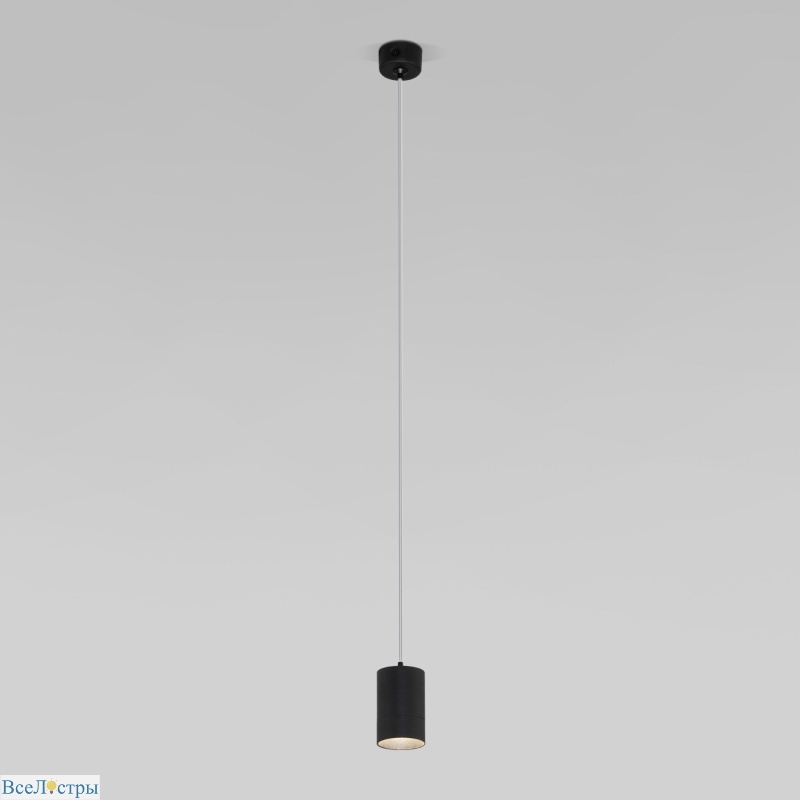 подвесной светильник eurosvet piccolo 50248/1 led черный a061423