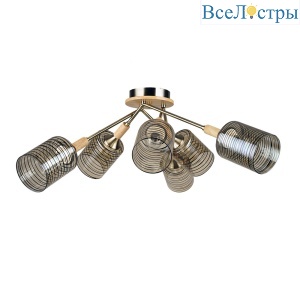 Потолочная люстра Arte Lamp Maria A4536PL-6AB