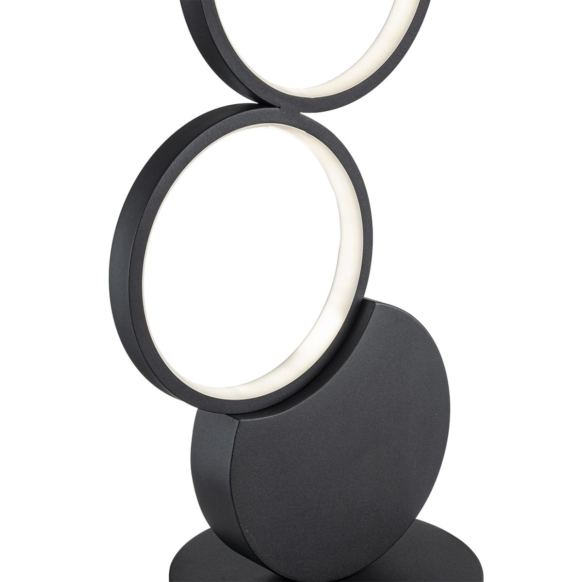настольная лампа escada lunar 10263/l led black