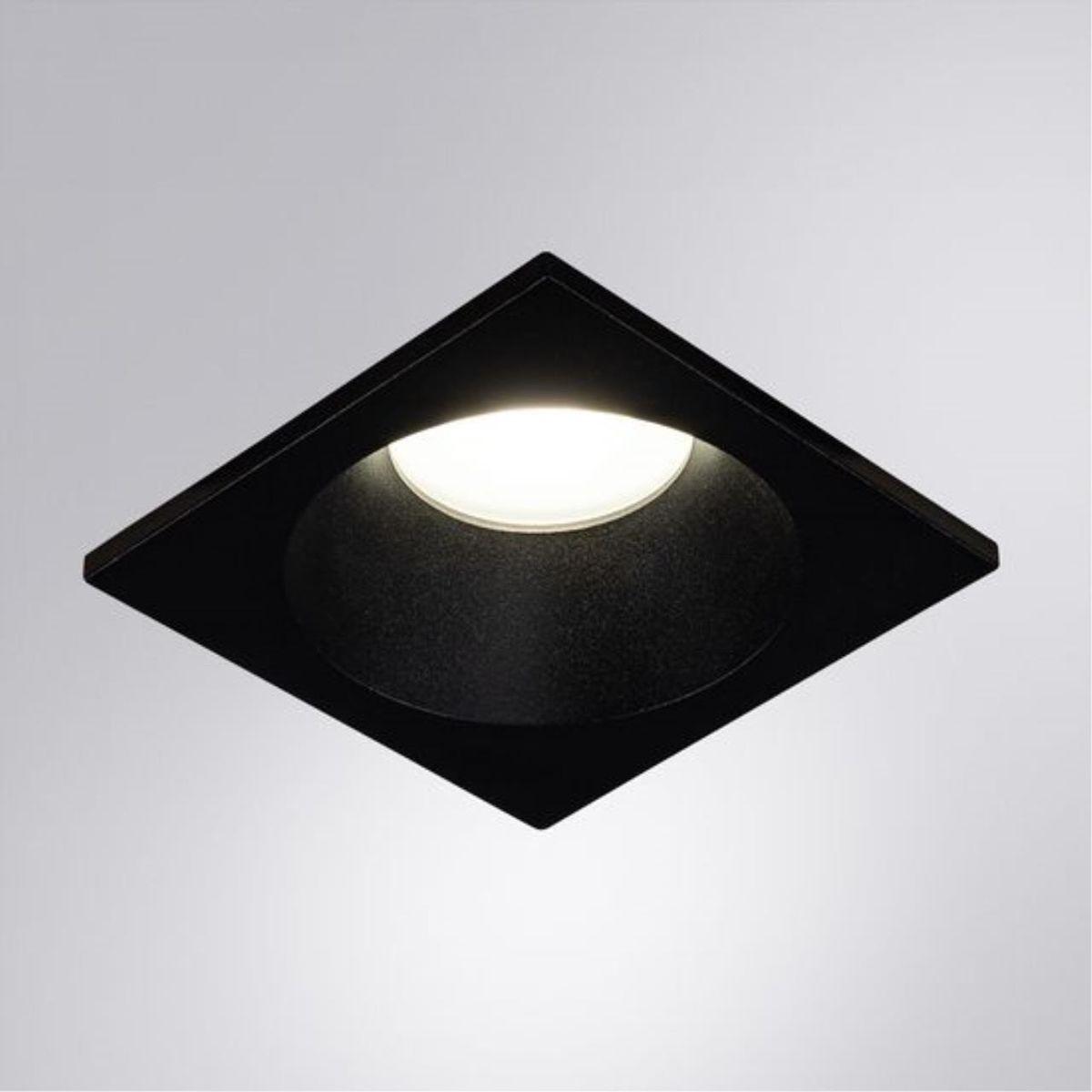 встраиваемый светильник arte lamp helm a2868pl-1bk