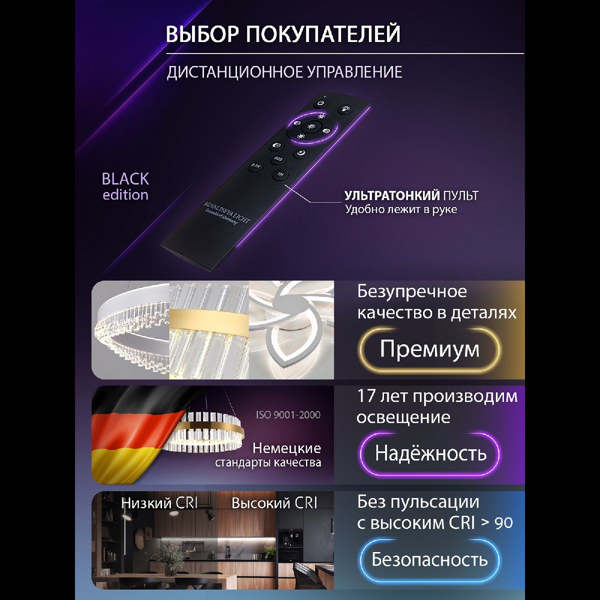 потолочная люстра natali kovaltseva finam led lamps 81121/3c