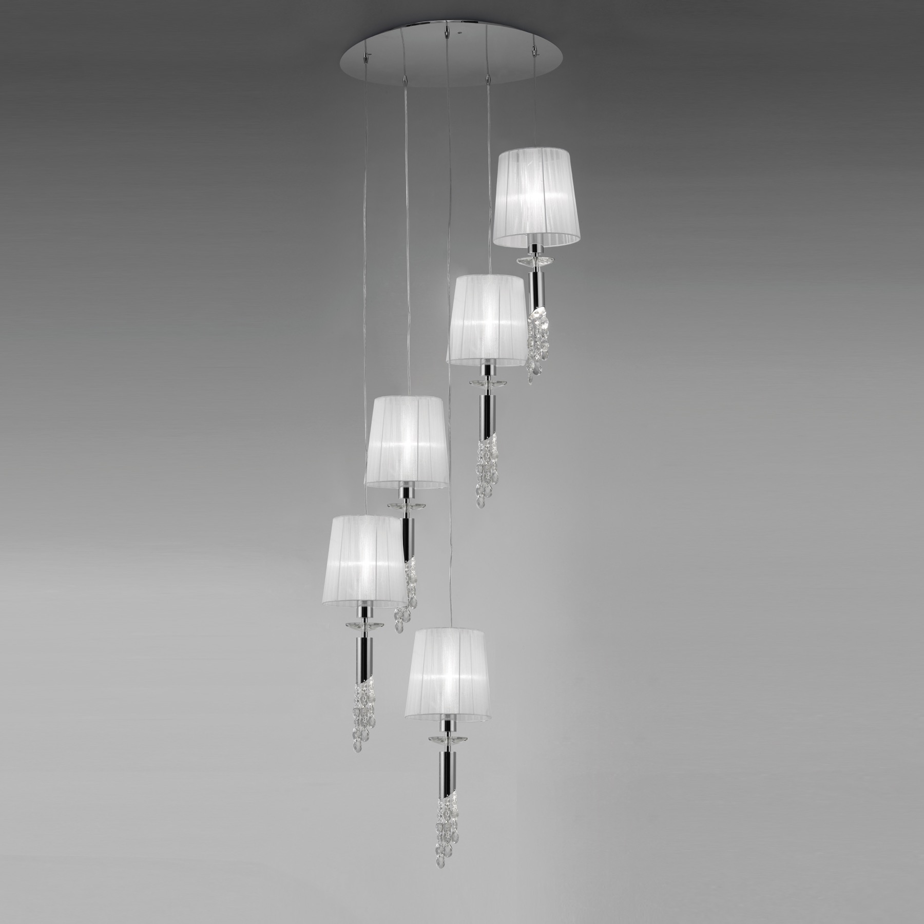 подвесная люстра mantra tiffany 3857