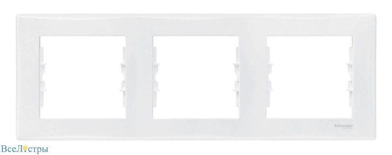 рамка 3-постовая schneider electric sedna sdn5800521