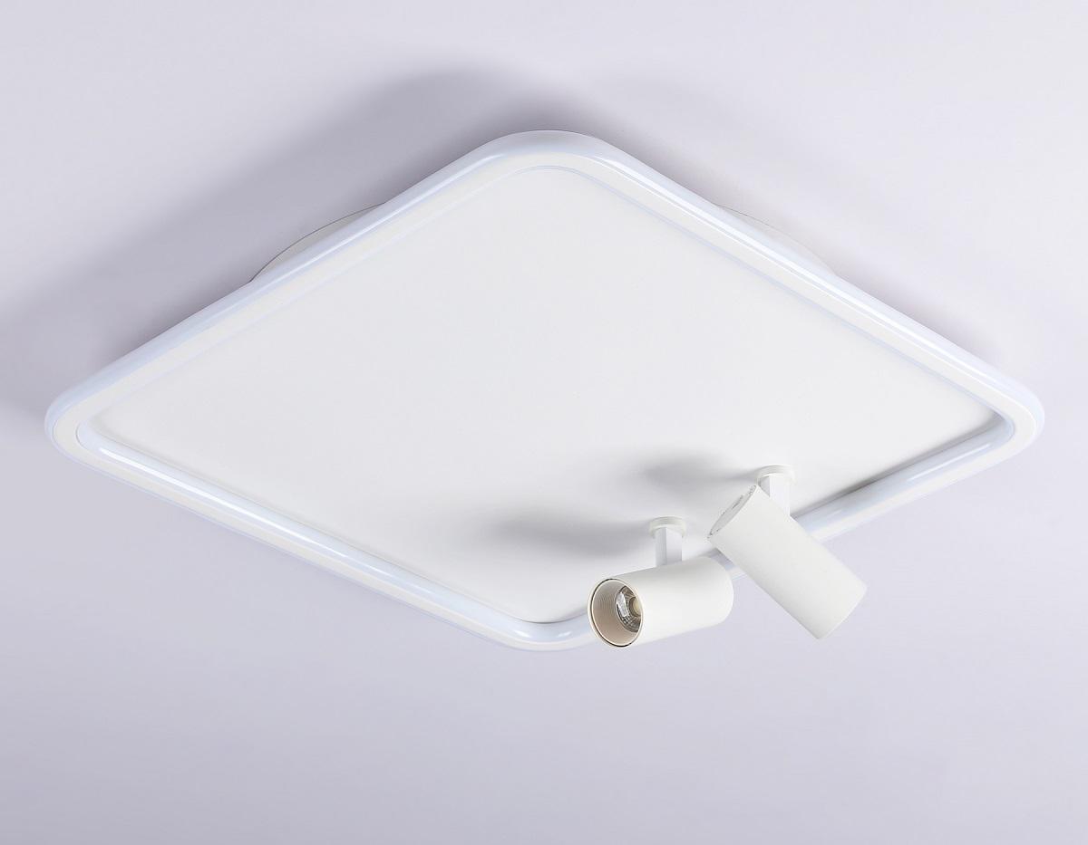 потолочный светодиодный светильник ambrella light comfort linetech fl5114