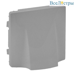 Лицевая панель Legrand Valena Life для вывода кабеля алюминий 754732