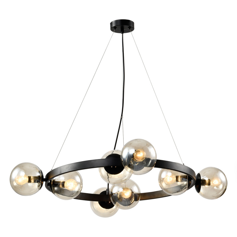 подвесная люстра lussole loft fishers lsp-8797