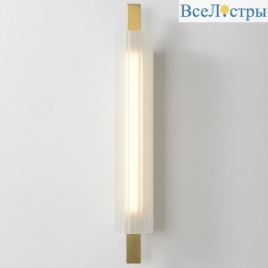 Настенный светильник Crystal Lux TUNNEL AP10 LED BRASS