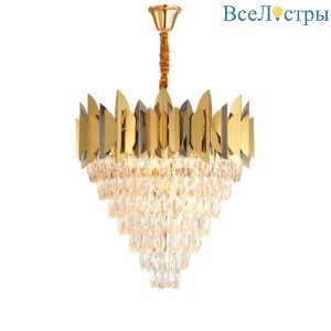 Подвесная люстра Delight Collection Jadorel 7216 L5+3 gold/black