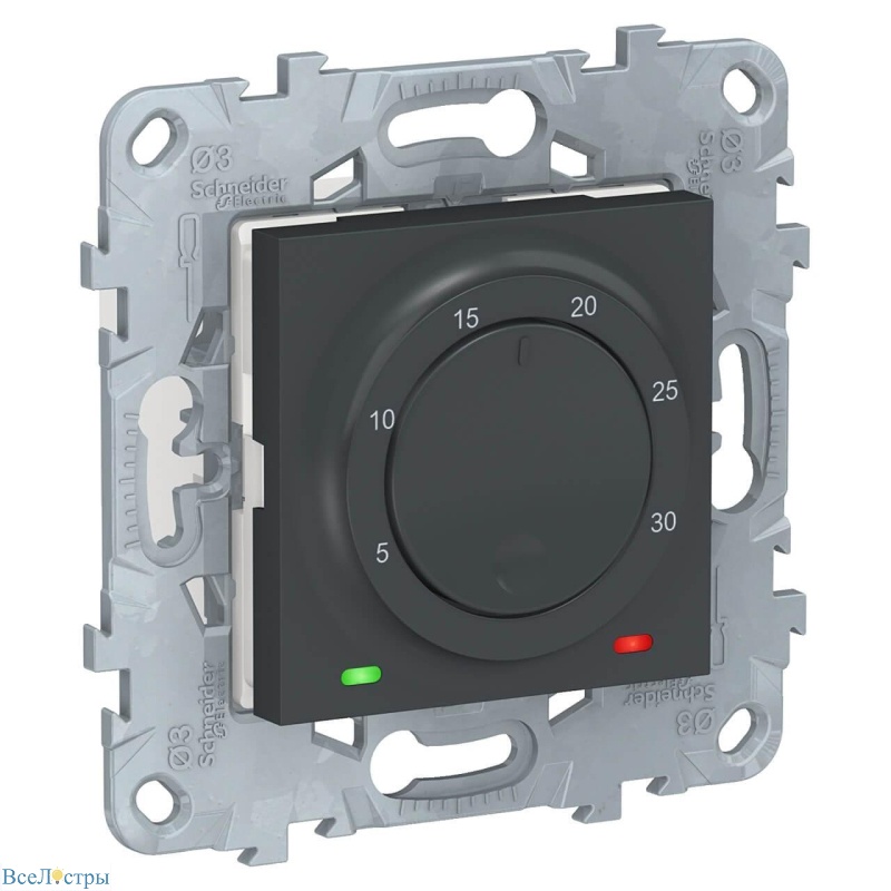 термостат schneider electric unica new nu550154