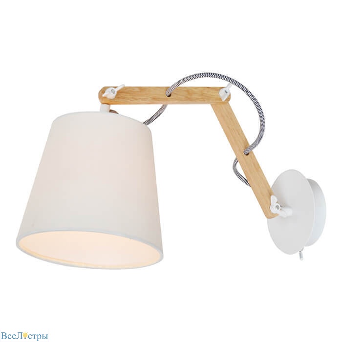 спот arte lamp pinocchio a5700ap-1wh