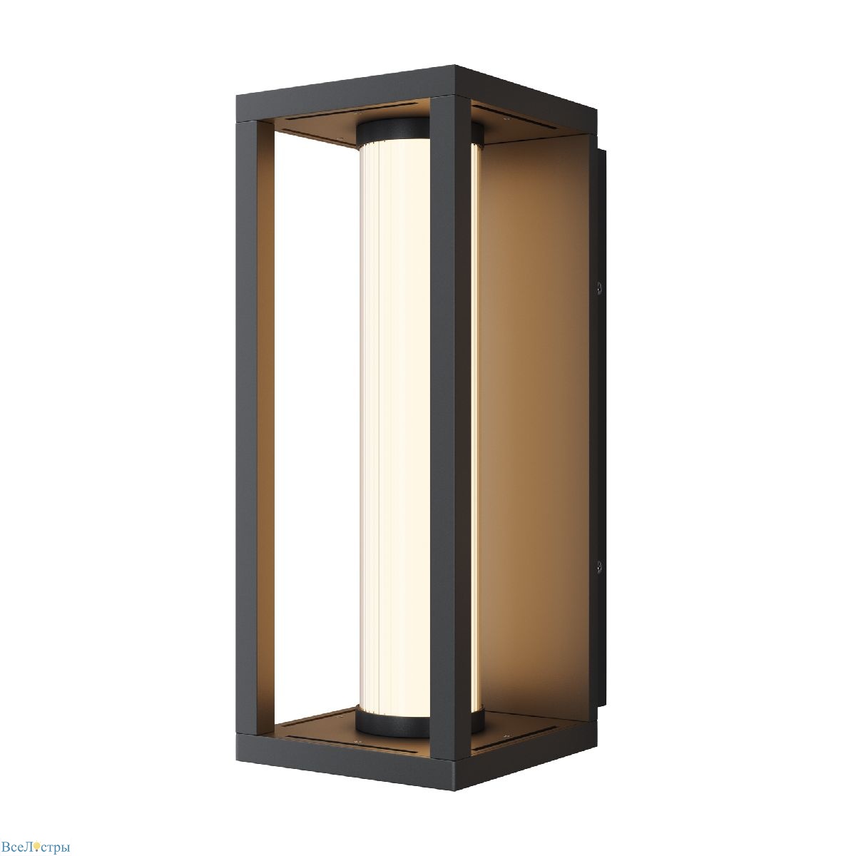 уличный настенный светильник maytoni expo o480wl-l12b3k