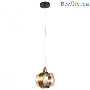 Подвесной светильник IMEX MD.51891-1-P-BK+GBR