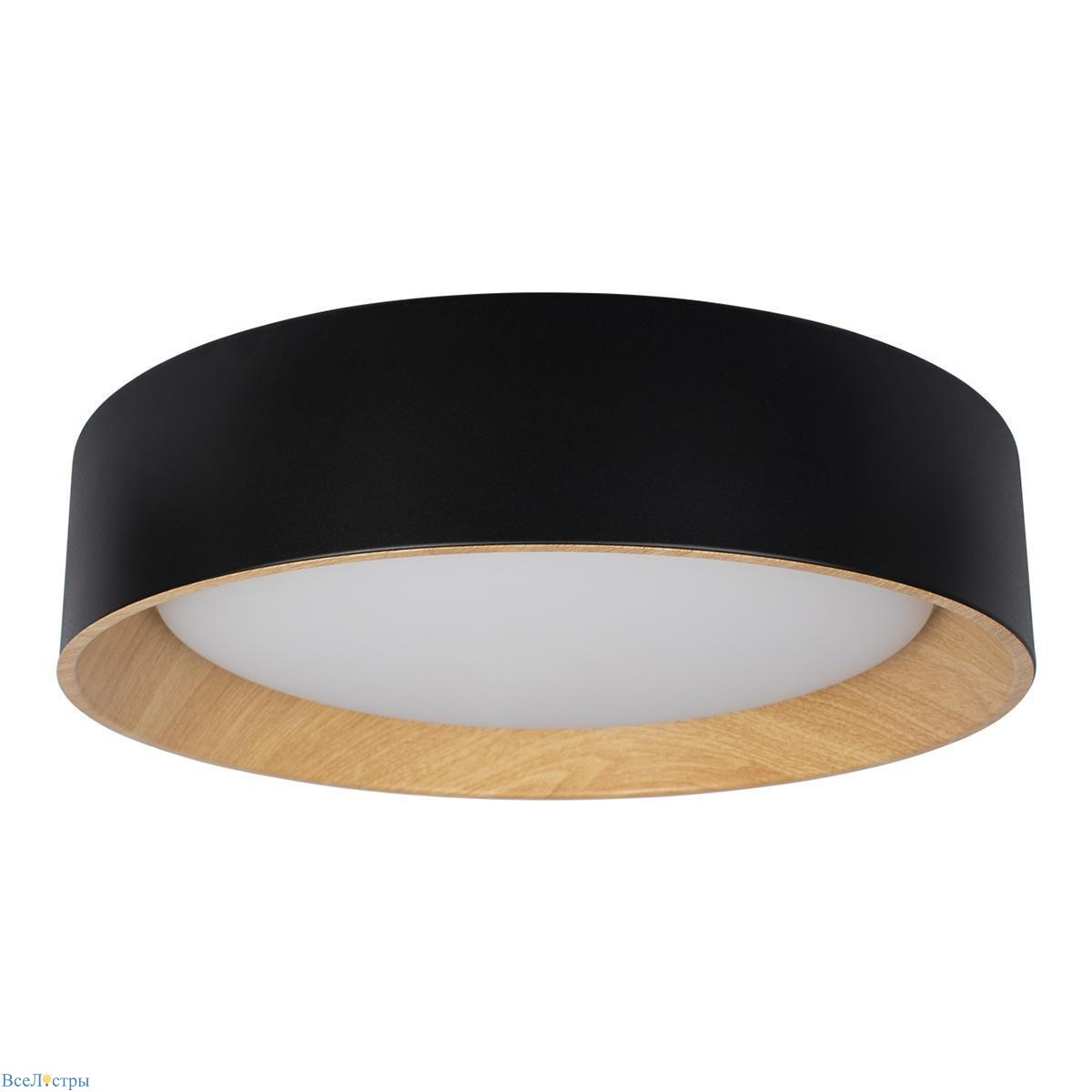 потолочный светодиодный светильник loft it coin 10202 black